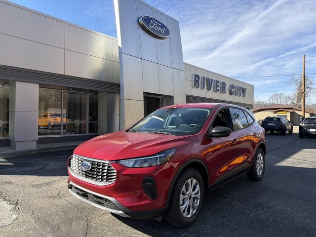 2026 Ford Escape Active in Rapid Red Metallic Tinted Clearcoat — front three-quarter view