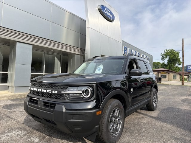 2026 Ford Bronco Sport Big Bend in Shadow Black — front three-quarter view