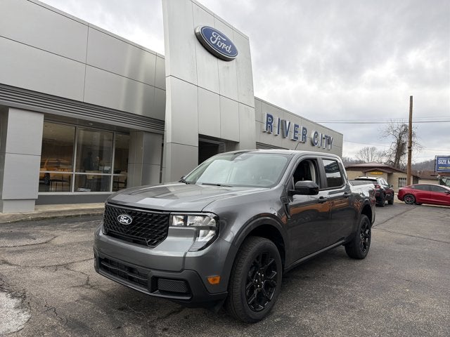 2026 Ford Maverick XLT in Carbonized Gray Metallic — front three-quarter view